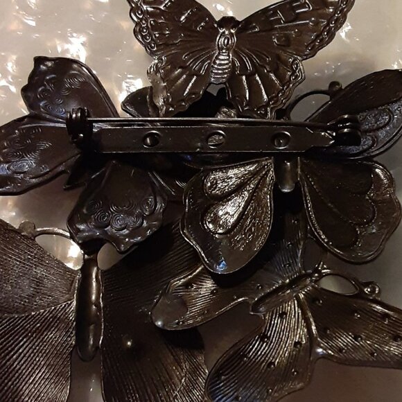 Large Butterfly Brooch - Picture 3 of 3